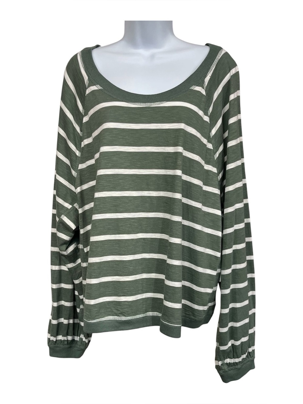 Sonoma striped knit top size XL